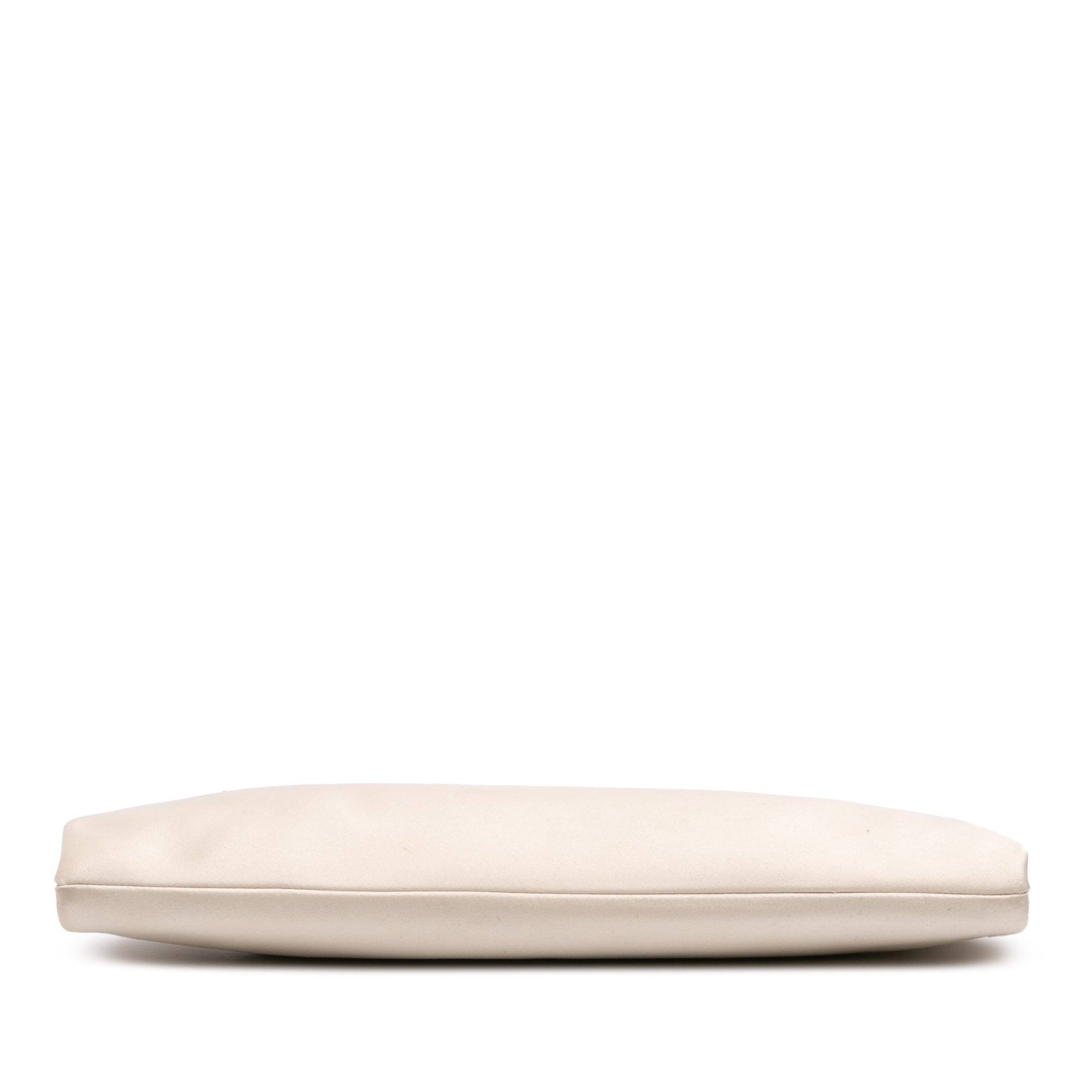 Camellia Satin Clutch
