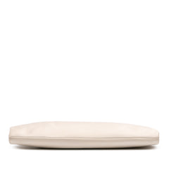 Camellia Satin Clutch