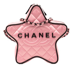 Quilted Satin Walk Of Fame Star Crossbody