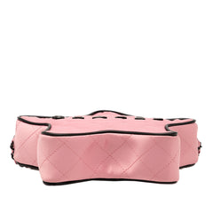 Quilted Satin Walk Of Fame Star Crossbody