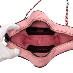 Quilted Satin Walk Of Fame Star Crossbody