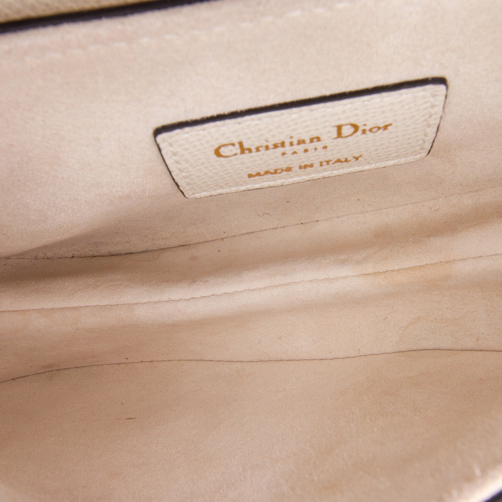 Mini Grained Calfskin Saddle Bag