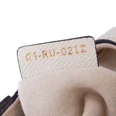 Mini Grained Calfskin Saddle Bag