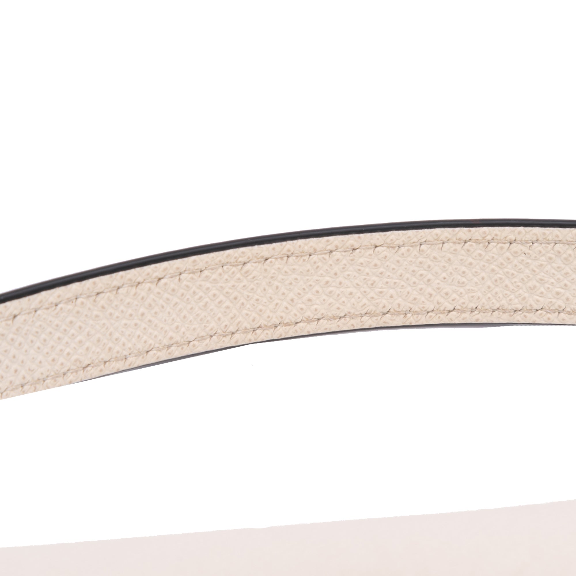 Mini Grained Calfskin Saddle Bag