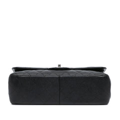 Jumbo Classic Caviar Double Flap