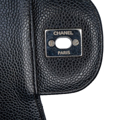 Jumbo Classic Caviar Double Flap