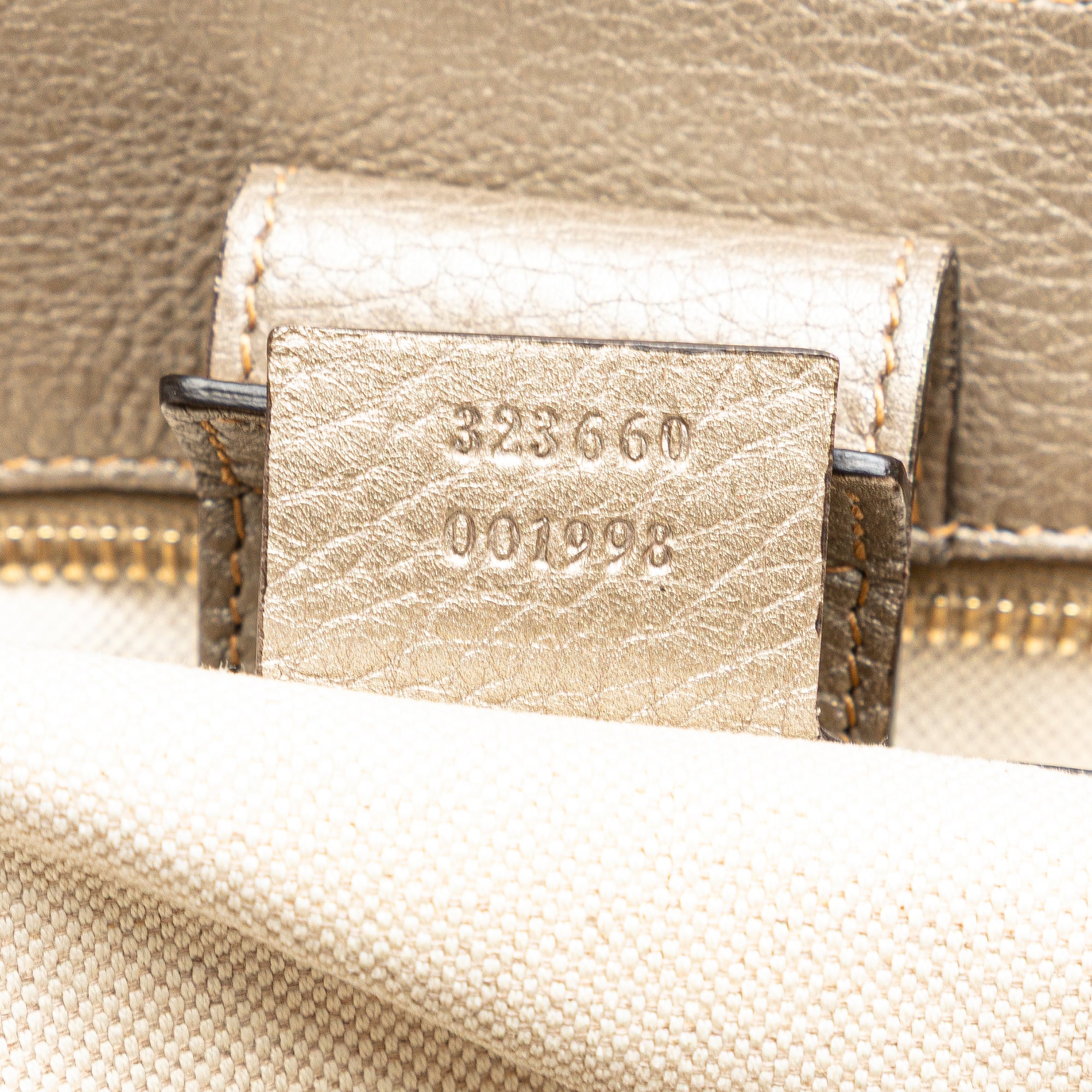 Medium Calfskin Bamboo Shopper Satchel