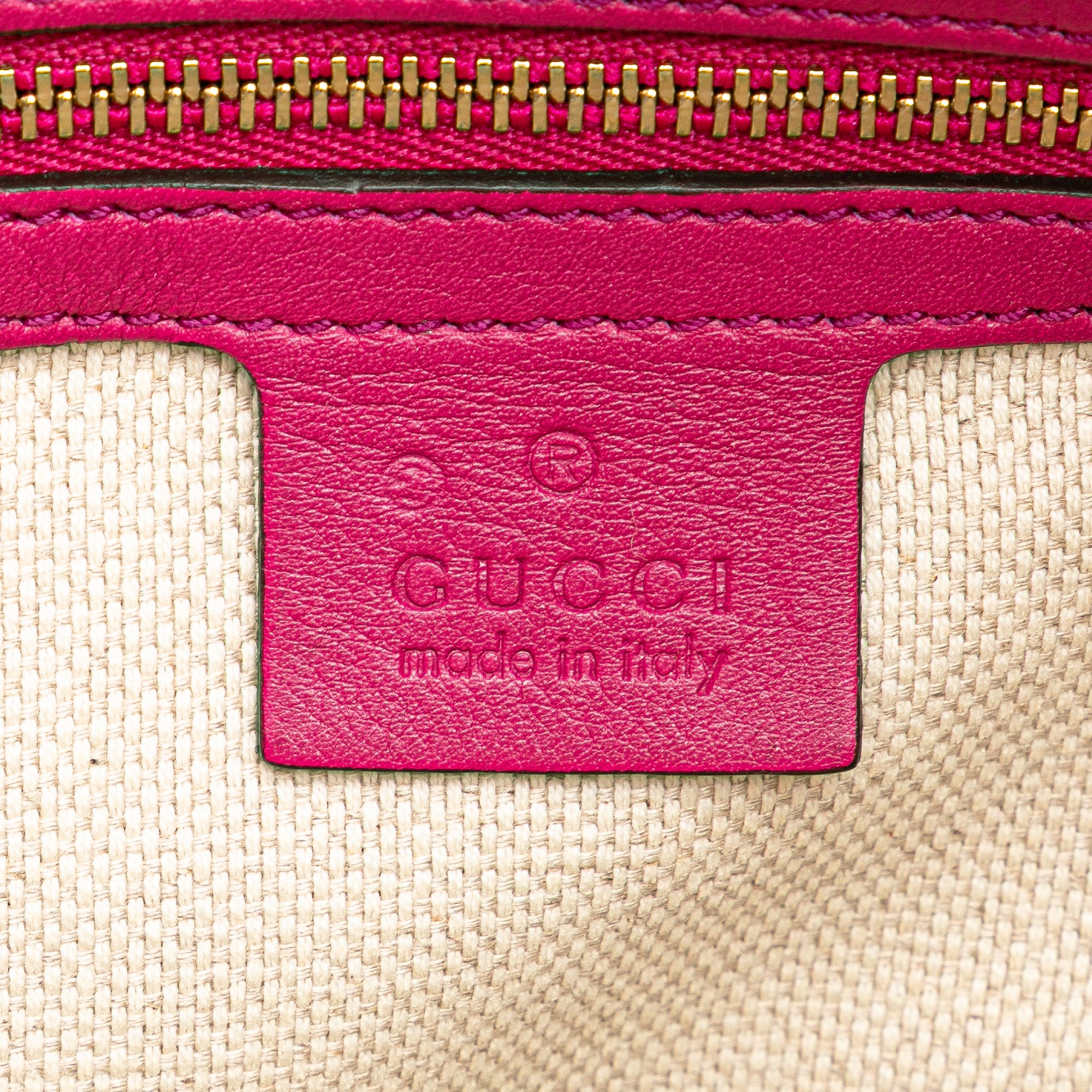 Patent Soho Chain Zip Shoulder Bag