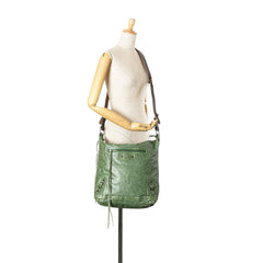 Lambskin Motocross Classic Day Messenger Bag