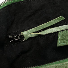 Lambskin Motocross Classic Day Messenger Bag