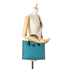 Small GG Canvas Interlocking G Tote