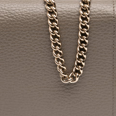 Interlocking G Dollar Calfskin Wallet on Chain