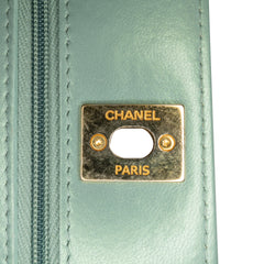 Lambskin Trendy CC Wallet On Chain