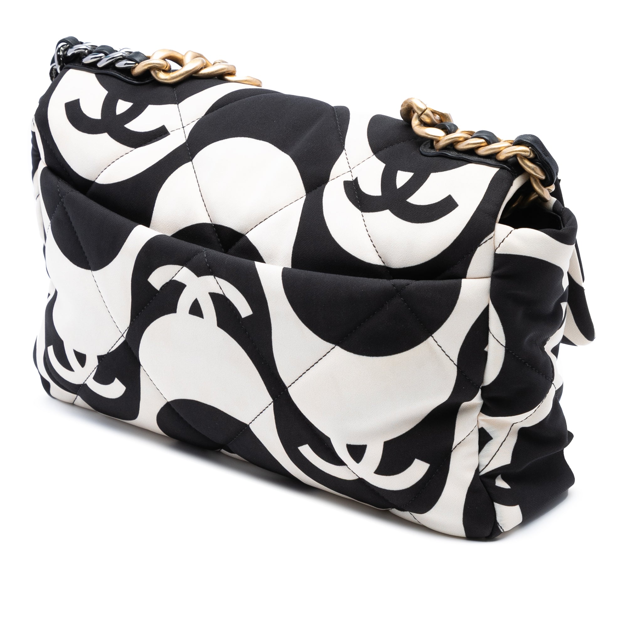 Large Printed Silk 19 Flap