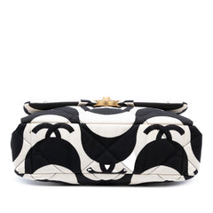 Large Printed Silk 19 Flap