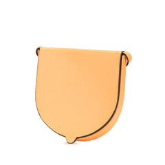 Small Soft Calfskin Heel Pouch