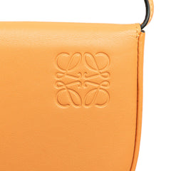 Small Soft Calfskin Heel Pouch