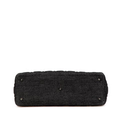 Large Denim Cannage Lady Dior