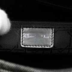 Large Denim Cannage Lady Dior