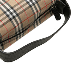 House Check Canvas Handbag
