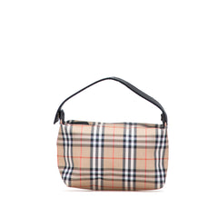 House Check Canvas Handbag