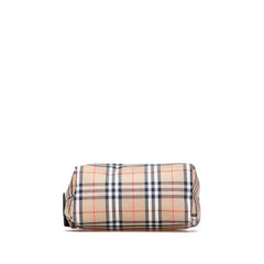 House Check Canvas Handbag