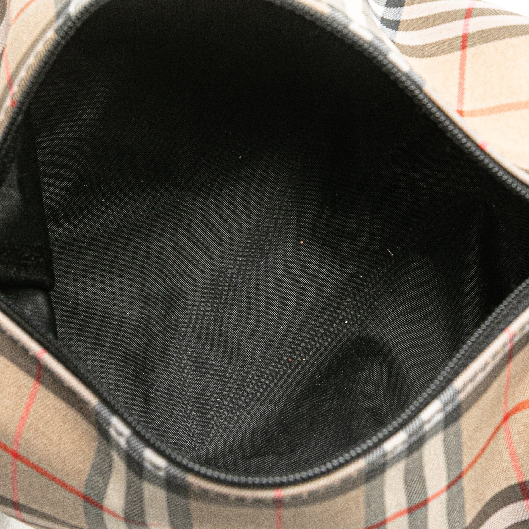 House Check Canvas Handbag