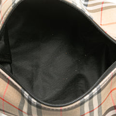 House Check Canvas Handbag
