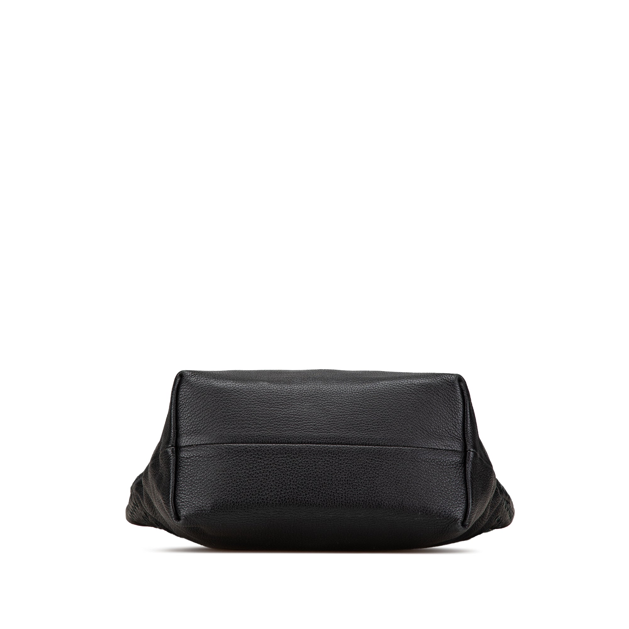 Leather Intrecciato Tote