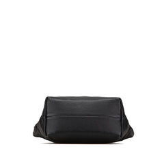 Leather Intrecciato Tote