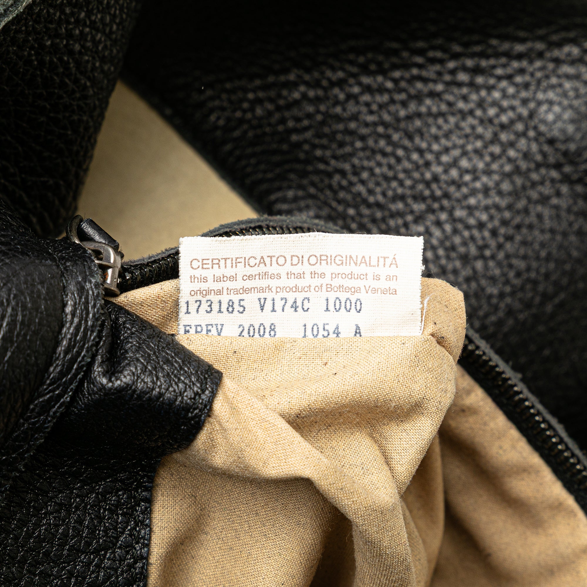 Leather Intrecciato Tote