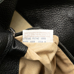 Leather Intrecciato Tote