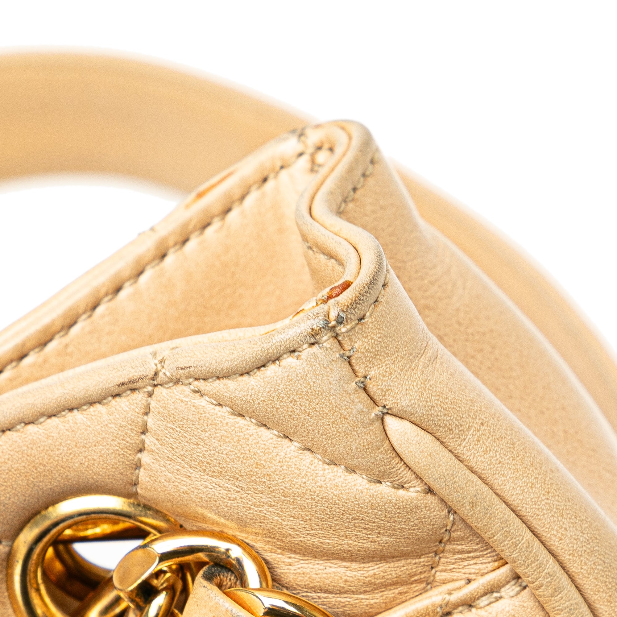 Quilted Lambskin Shoulder Bag