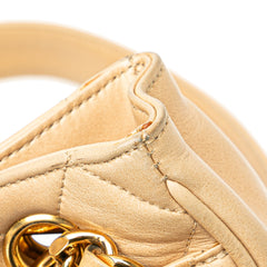 Quilted Lambskin Shoulder Bag