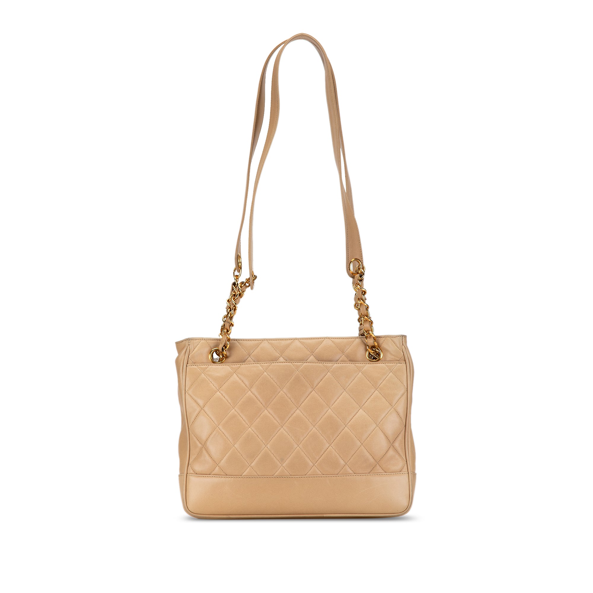 Quilted Lambskin Shoulder Bag