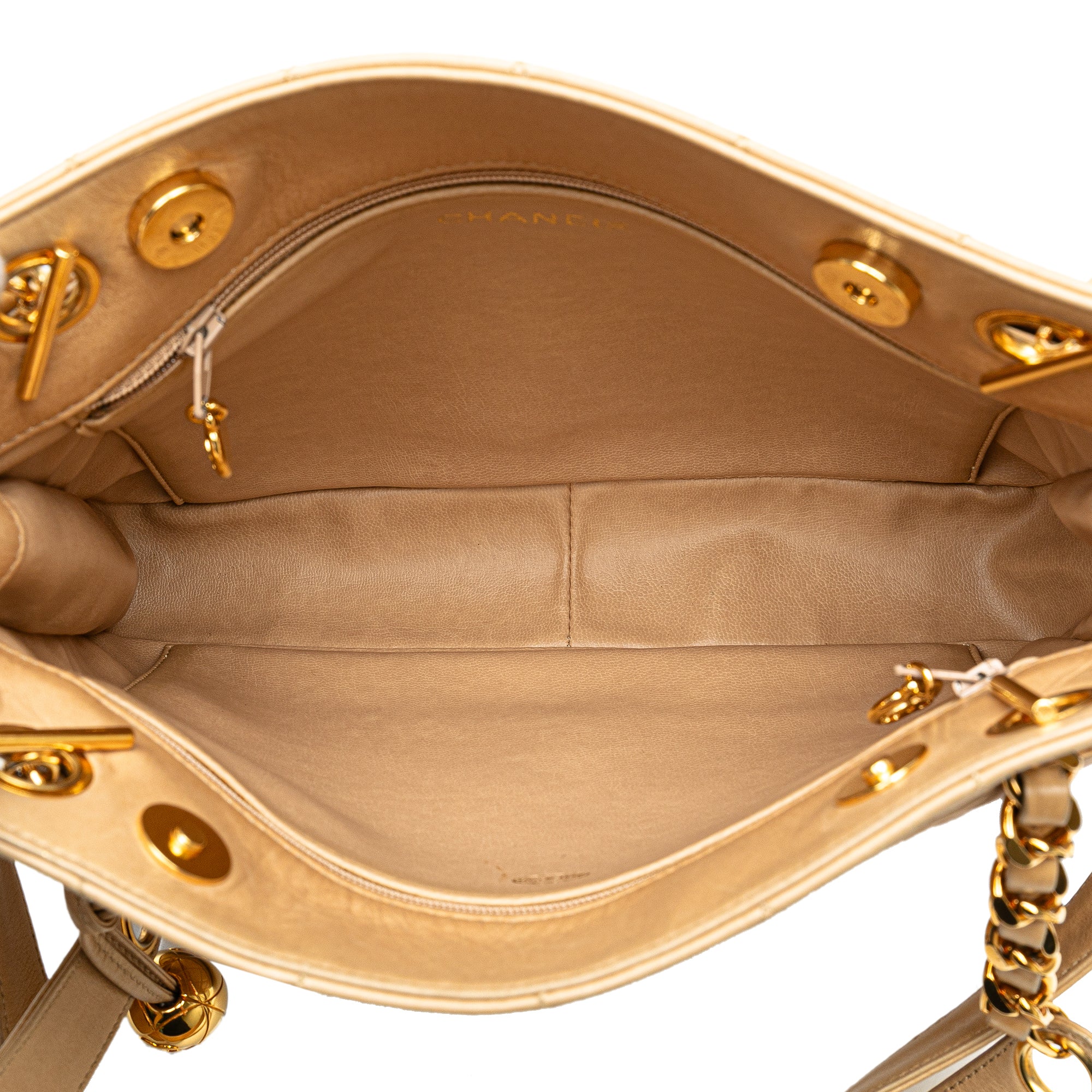 Quilted Lambskin Shoulder Bag