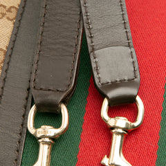 Medium GG Canvas Web Joy Boston Bag