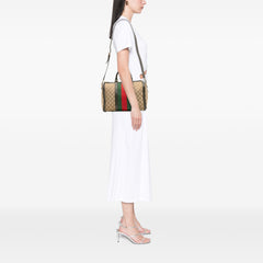Medium GG Canvas Web Joy Boston Bag
