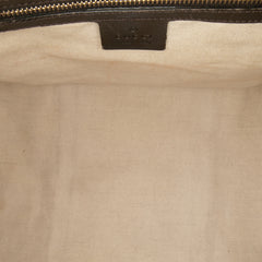 Medium GG Canvas Web Joy Boston Bag