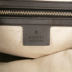 Medium GG Canvas Web Joy Boston Bag