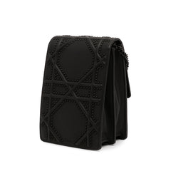 Ultra Matte Calfskin Studded Vertical Diorama