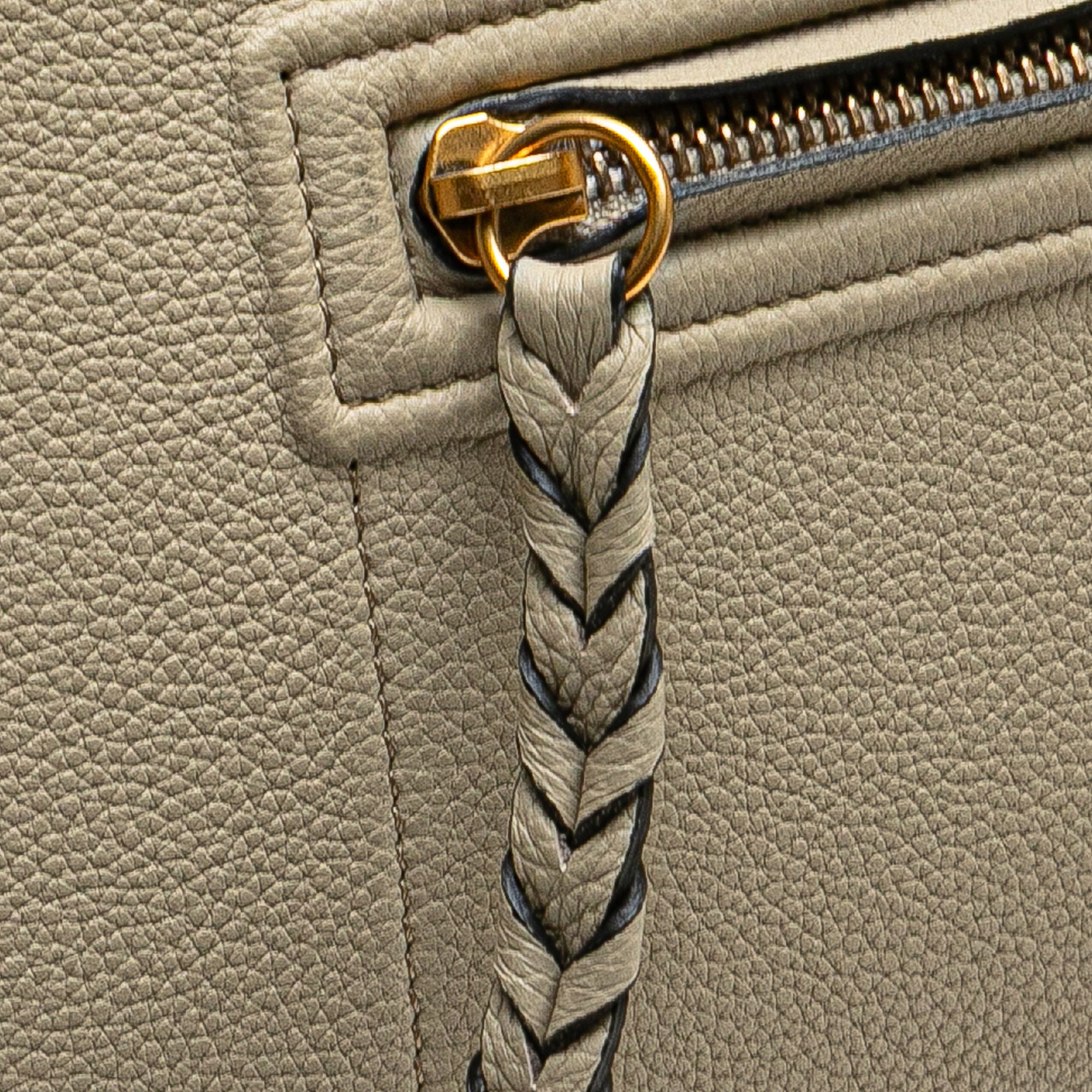 Medium Leather Luggage Phantom Tote