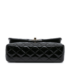 Small Classic Patent Double Flap