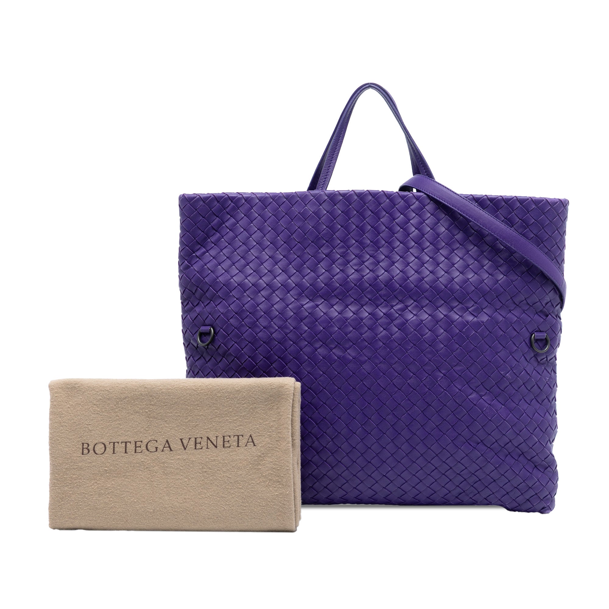 Nappa Intrecciato Convertible Tote