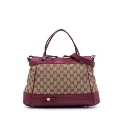GG Canvas Mayfair Satchel