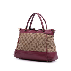 GG Canvas Mayfair Satchel