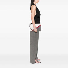 Zucca Coated Canvas FF 1974 Diagonal Vitello Liberty Clutch