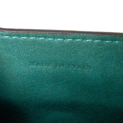 Mini Metallic Calfskin Buckle Charm Handbag