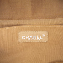 Quilted Iridescent Nylon Mademoiselle Flap