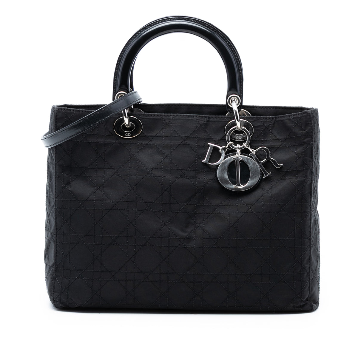 Large Nylon Cannage Lady Dior